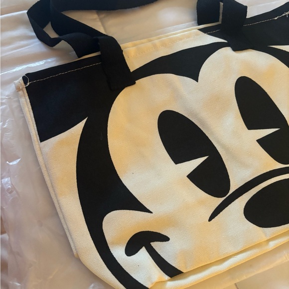 Mickey Mouse Design Large Canvas Hand / Tote Bag NWOT - Picture 3 of 8